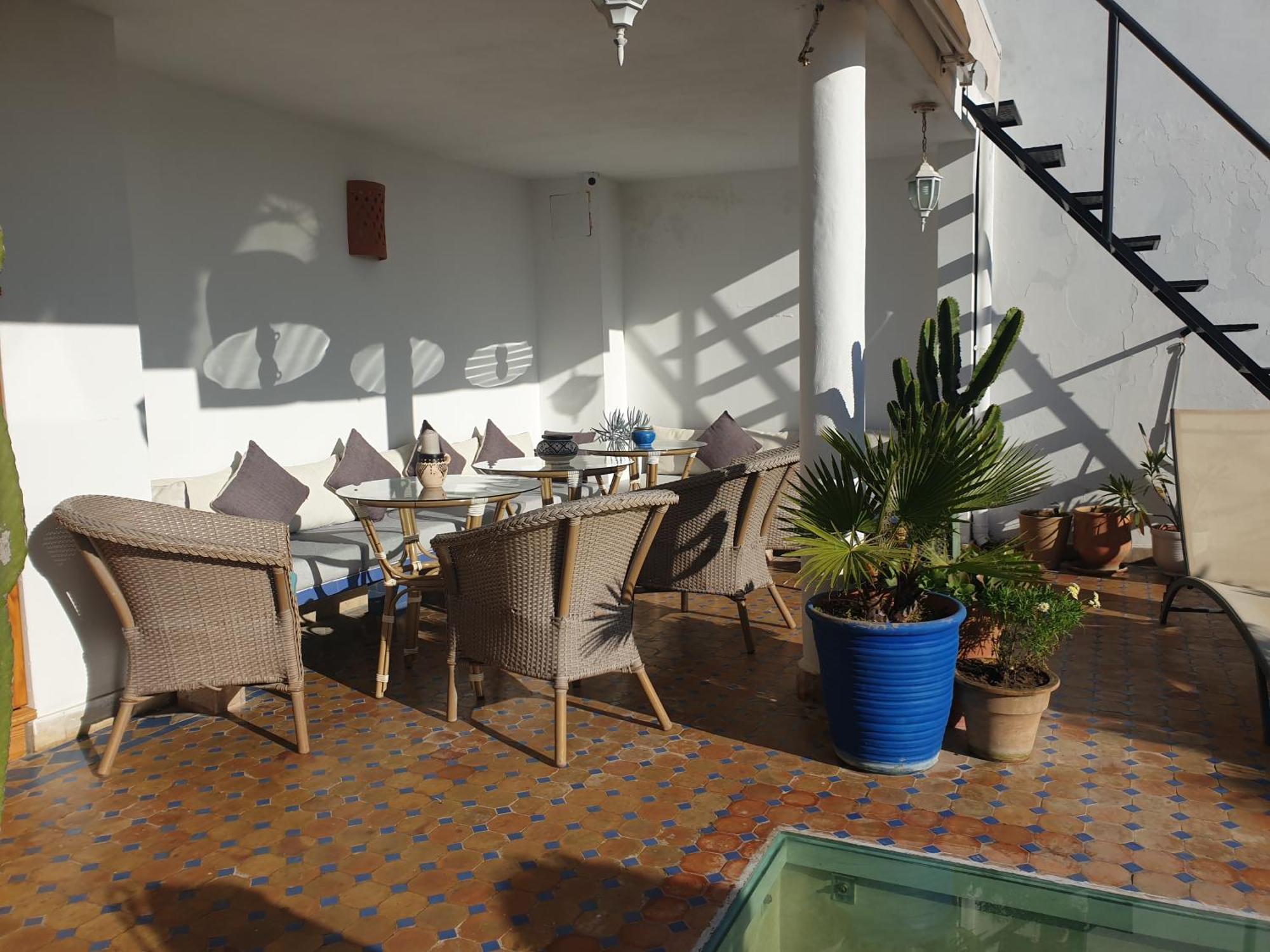 Dar Sami, Riad Bab Kasbah Tanger Buitenkant foto